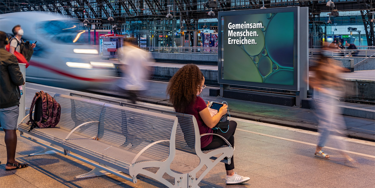Werben am Bahnhof