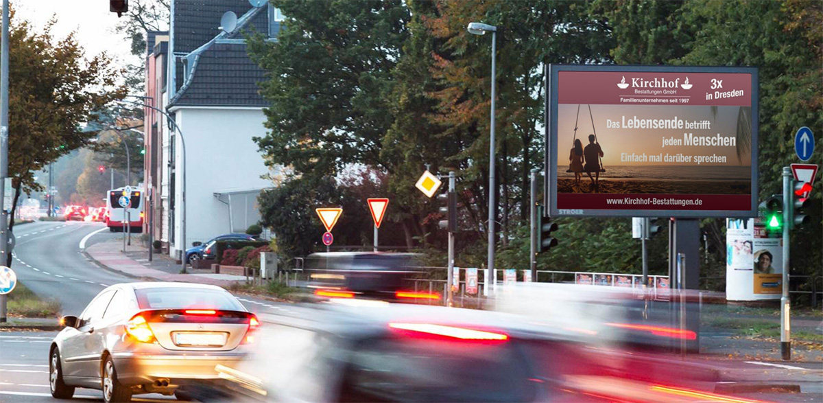 Plakatmotiv Trauer